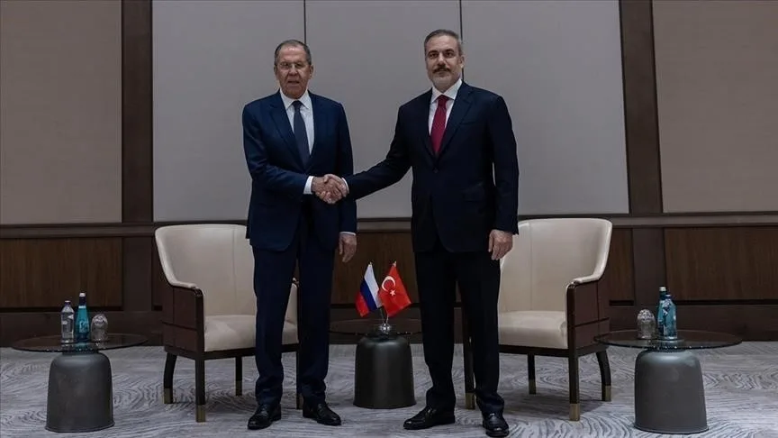 وزير الخارجية التركي يجتمع مع بوتين في موسكو وزير الخارجية التركي يجتمع مع بوتين في موسكو