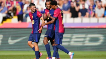 ليفاندوفسكي ويامال يتصدران تشكيلة برشلونة لمواجهة أتليتك بيلباو