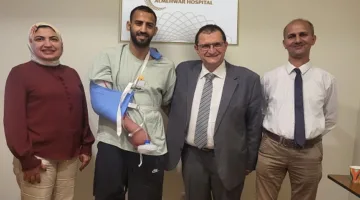 محمد حمدي، لاعب فريق زد، يخضع لعملية جراحية ناجحة في مرفقه.