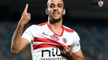 ناصر منسي يخرج من مباراة الزمالك وبيراميدز مصابًا.