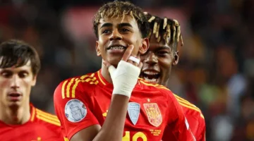 من خلال بوابة فرنسا – يامال أصغر لاعب يسجل هدفين مع منتخب إسبانيا