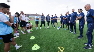 بيراميدز يبدأ تدريباته الأولى في بريتوريا استعداداً لنهائي دوري الأبطال