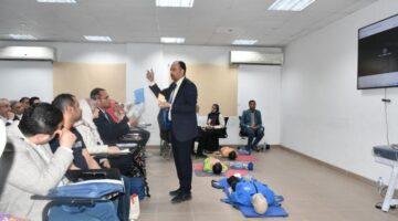 "الصحة": تدريب 150 شخصا من بعثة الحج الطبية على مكافحة العدوى وإنعاش القلب