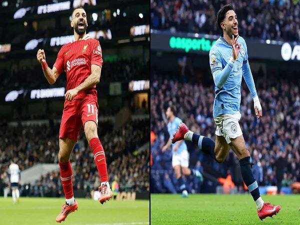 صلاح ومرموش يتألقان في جوائز الدوري الإنجليزي صلاح ومرموش يتألقان في جوائز الدوري الإنجليزي