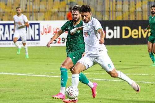 صلاح محسن يقود هجوم المصري لمواجهة الزمالك في الدوري