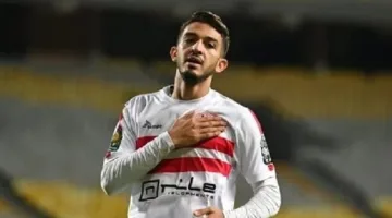 سيف جعفر ينال جائزة أفضل لاعب في مباراة الزمالك وفاركو