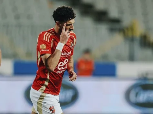 وسام أبو علي رجل مباراة الأهلي والمصري
