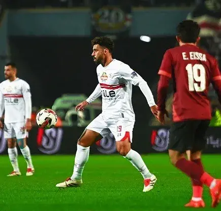 هدف منسي يحسم تقدم الزمالك على سيراميكا في الشوط الأول