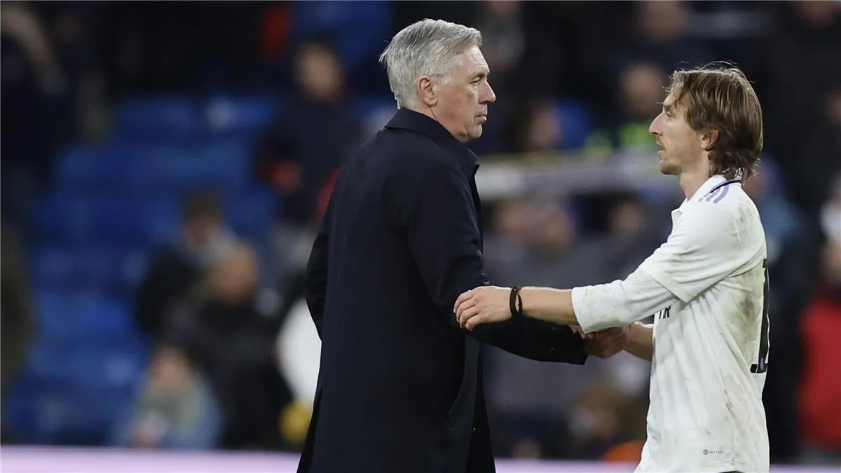 آخر مباراة لأنشيلوتي ومودريتش: تشكيل ريال مدريد في مواجهة ريال سوسيداد بالدوري الإسباني آخر مباراة لأنشيلوتي ومودريتش: تشكيل ريال مدريد في مواجهة ريال سوسيداد بالدوري الإسباني