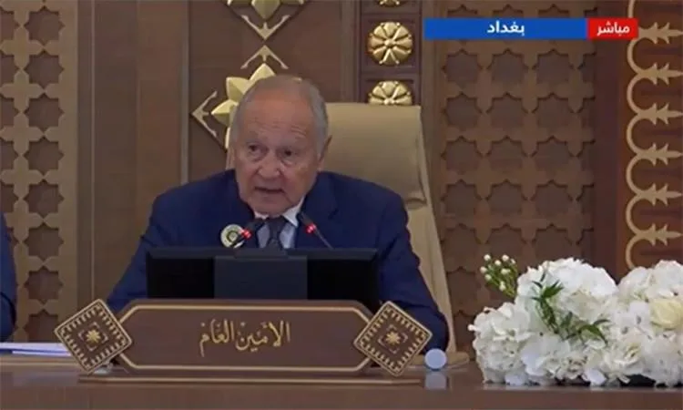 أبو الغيط يمنح ولي عهد الفجيرة جائزة تقديراً لإسهاماته في التنمية المستدامة أبو الغيط يمنح ولي عهد الفجيرة جائزة تقديراً لإسهاماته في التنمية المستدامة