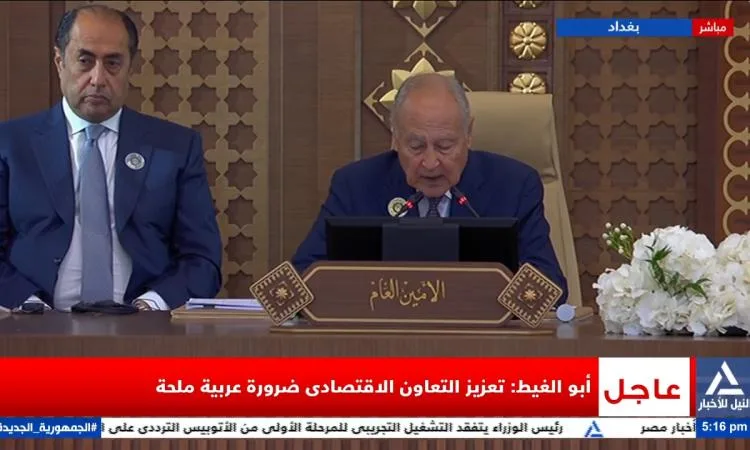 أبو الغيط: دعم التعاون الاقتصادي ضرورة حيوية للعرب