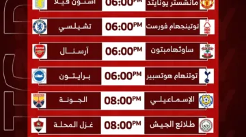 أحدث ظهور لصلاح ومرموش: أهم مباريات يوم الأحد 25 مايو 2025 (إنفوجرافيك)