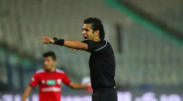 أحمد الغندور يتولى إدارة مباراة الزمالك وبيراميدز