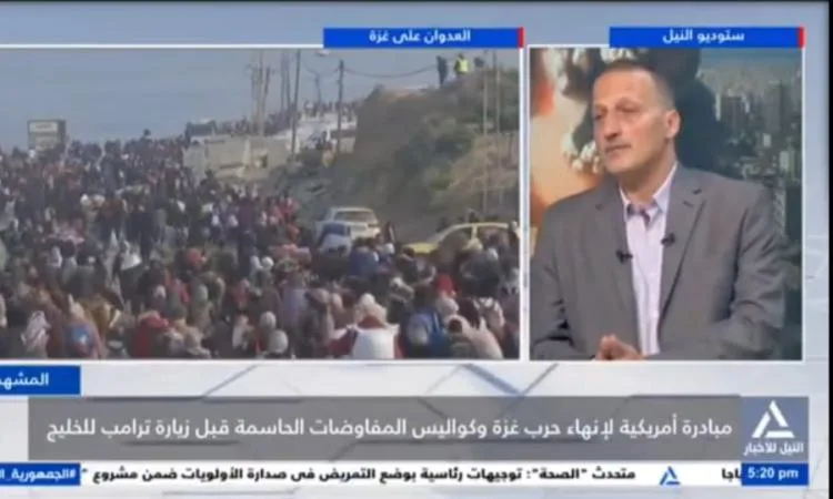 أحمد خليفة: واشنطن تتناول القضية الفلسطينية من خلال منطق الاتفاقات التجارية. أحمد خليفة: واشنطن تتناول القضية الفلسطينية من خلال منطق الاتفاقات التجارية.