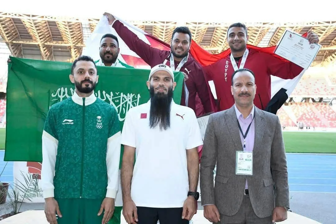 أحمد طارق يهدي برونزية البطولة العربية لرمي المطرقة لشقيقه الراحل بطل أفريقيا