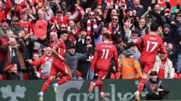 أرسنال يحصل على نقطة ثمينة أمام ليفربول في الدوري الإنجليزي