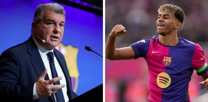 «أزمة الرواتب تتصاعد في برشلونة بسبب لامين يامال في الكامب نو» «أزمة الرواتب تتصاعد في برشلونة بسبب لامين يامال في الكامب نو»