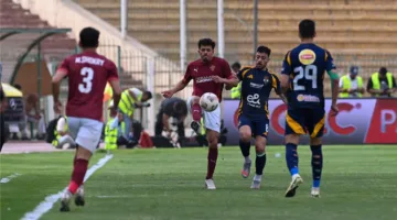أشرف بن شرقي يفتح التسجيل للأهلي في مواجهة سيراميكا كليوباترا