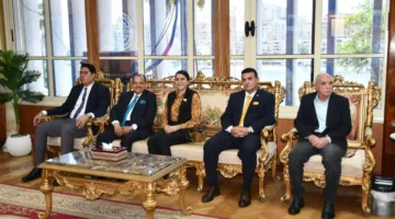أشرف صبحي يصل إلى الدقهلية ويدشّن منشآت رياضية وشبابية في المنصورة وجمصة.