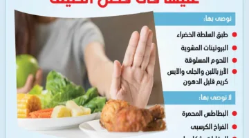أطعمة يجب الابتعاد عنها في الصيف وأخرى تعزز الصحة (إنفوجراف)