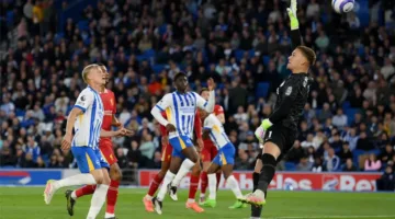 أفضل لاعب في مباراة ليفربول وبرايتون في الدوري الإنجليزي