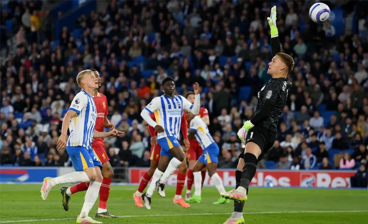 أفضل لاعب في مباراة ليفربول وبرايتون في الدوري الإنجليزي أفضل لاعب في مباراة ليفربول وبرايتون في الدوري الإنجليزي
