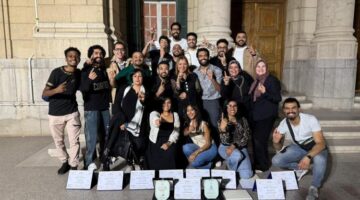 أكاديمية الفنون تحصل على درع التميز للعام السادس في مسابقة "ابداع 13"