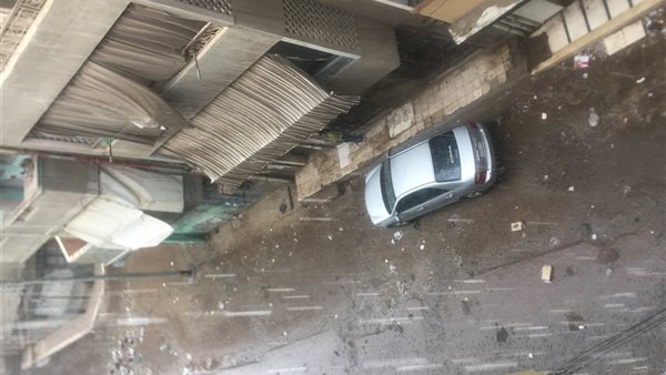 أمطار غزيرة تضرب فارسكور.. وارتباك في حركة المرور
