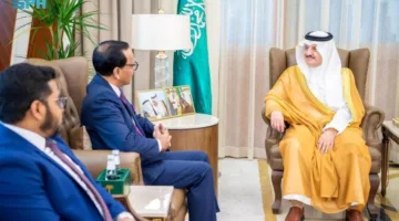 أمير الشرقية يلتقي سفير سريلانكا في المملكة