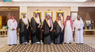 أمير القصيم يستقبل الأمين العام لمركز الملك عبدالعزيز للحوار الحضاري