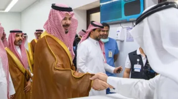 أمير المدينة يزور مشروع تحسين ميقات ذي الحليفة