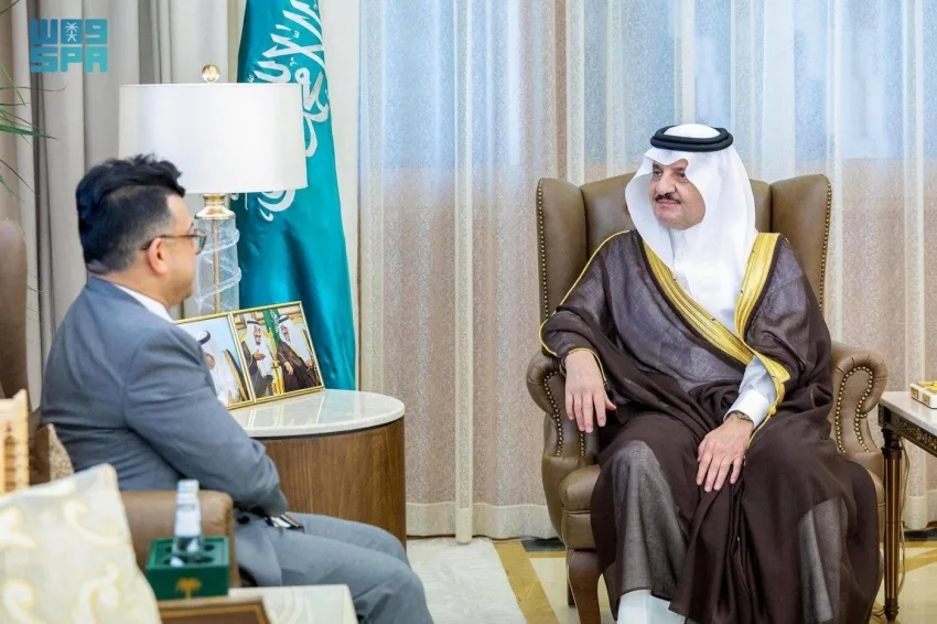 أمير المنطقة الشرقية يلتقي بالسفير المالطي لدى المملكة أمير المنطقة الشرقية يلتقي بالسفير المالطي لدى المملكة