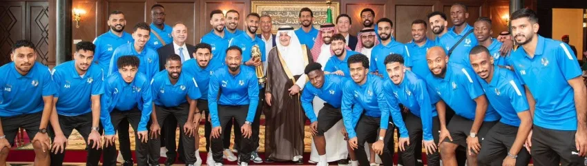 أمير تبوك يبارك نيوم بمناسبة الفوز بلقب “يلو” والصعود إلى “روشن” أمير تبوك يبارك نيوم بمناسبة الفوز بلقب “يلو” والصعود إلى “روشن”