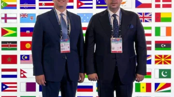 أمير عبد الجواد يُعين نائبًا لرئيس الاتحاد العربي للرياضات المائية بدعم من ياسر إدريس.