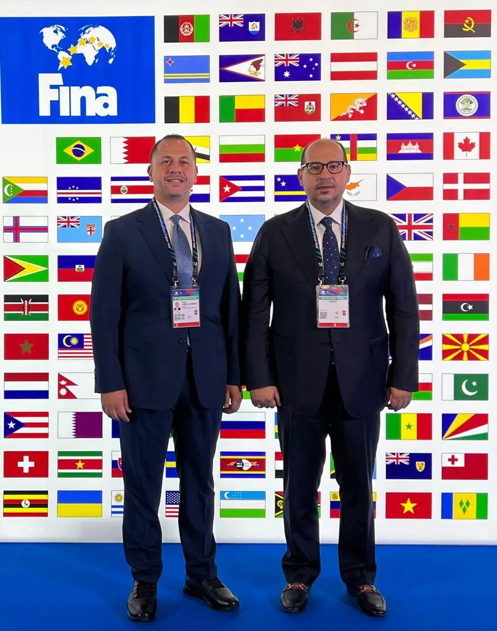 أمير عبد الجواد يُعين نائبًا لرئيس الاتحاد العربي للرياضات المائية بدعم من ياسر إدريس. أمير عبد الجواد يُعين نائبًا لرئيس الاتحاد العربي للرياضات المائية بدعم من ياسر إدريس.