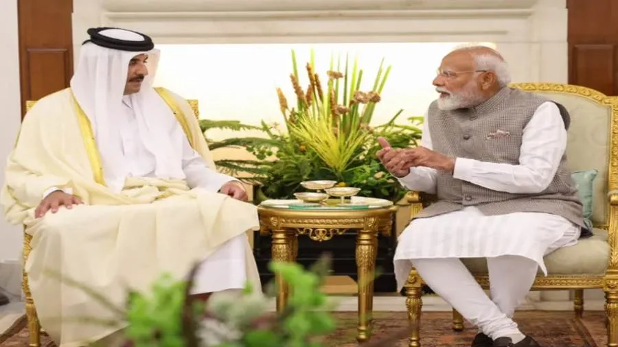 أمير قطر ورئيس الوزراء الهندي يبحثان هاتفيًا العلاقات الثنائية وسبل تعزيزها