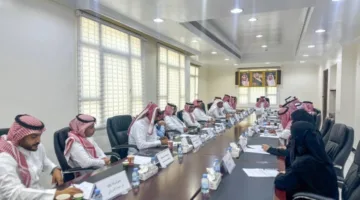 أمين أملج يتولى رئاسة اجتماع المجلس المحلي