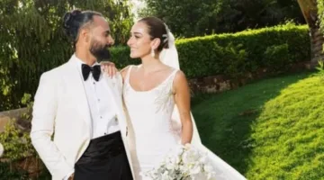 أمينة خليل ترسل كلمات حب لزوجها بعد ساعات من زواجهما