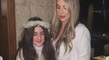 أنجيلا بشارة تُظهر ملامح ابنتها ميلانا لأول مرة… الشبه الواضح مع وائل كفوري يجذب الانتباه