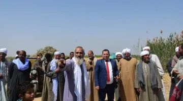 أهالي قرية أولاد الشيخ وزاوية الجدامي يطلبون من الرئيس السيسي الإسراع في تصحيح أوضاع أراضيهم.
