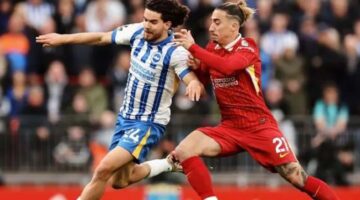 أهداف مباراة ليفربول وبرايتون في الدوري الإنجليزي: ميتوما يحقق التعادل