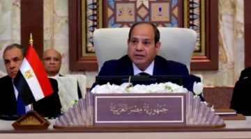 أهم ما قاله الرئيس السيسي عن القضية الفلسطينية في القمة العربية