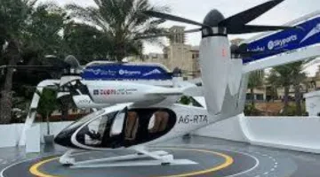 أول طائرة كهربائية بالكامل تنفذ الإقلاع والهبوط العمودي