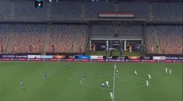 إبراهيم عادل يقود بيراميدز للتقدم على الزمالك في الشوط الأول