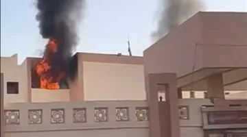 إخماد حريق صغير في مستشفى دار السلام المركزي بسوهاج