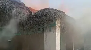 إخماد حريق صغير في مقابر بورسعيد دون حدوث إصابات