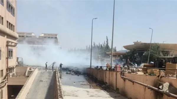 إخماد حريق ضخم في مصنع الشرقية للدخان بمدينة 6 أكتوبر.. صور