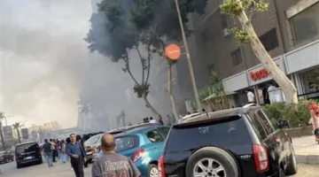 إخماد حريق في غرفة حارس عمارة بمدينة نصر