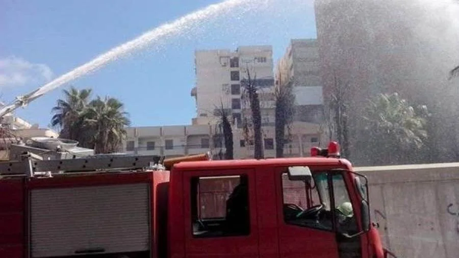 إخماد حريق في محطة كهرباء بشبين القناطر إخماد حريق في محطة كهرباء بشبين القناطر