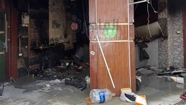 إخماد حريق في مطعم بالفيوم دون تسجيل إصابات